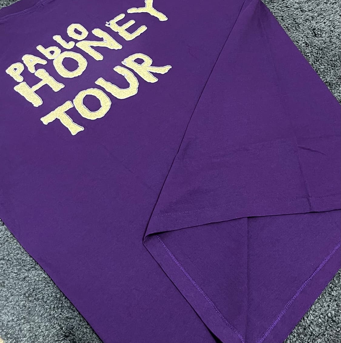 (rep) 빈티지 라디오헤드 투어 티셔츠 perple 상품이미지4