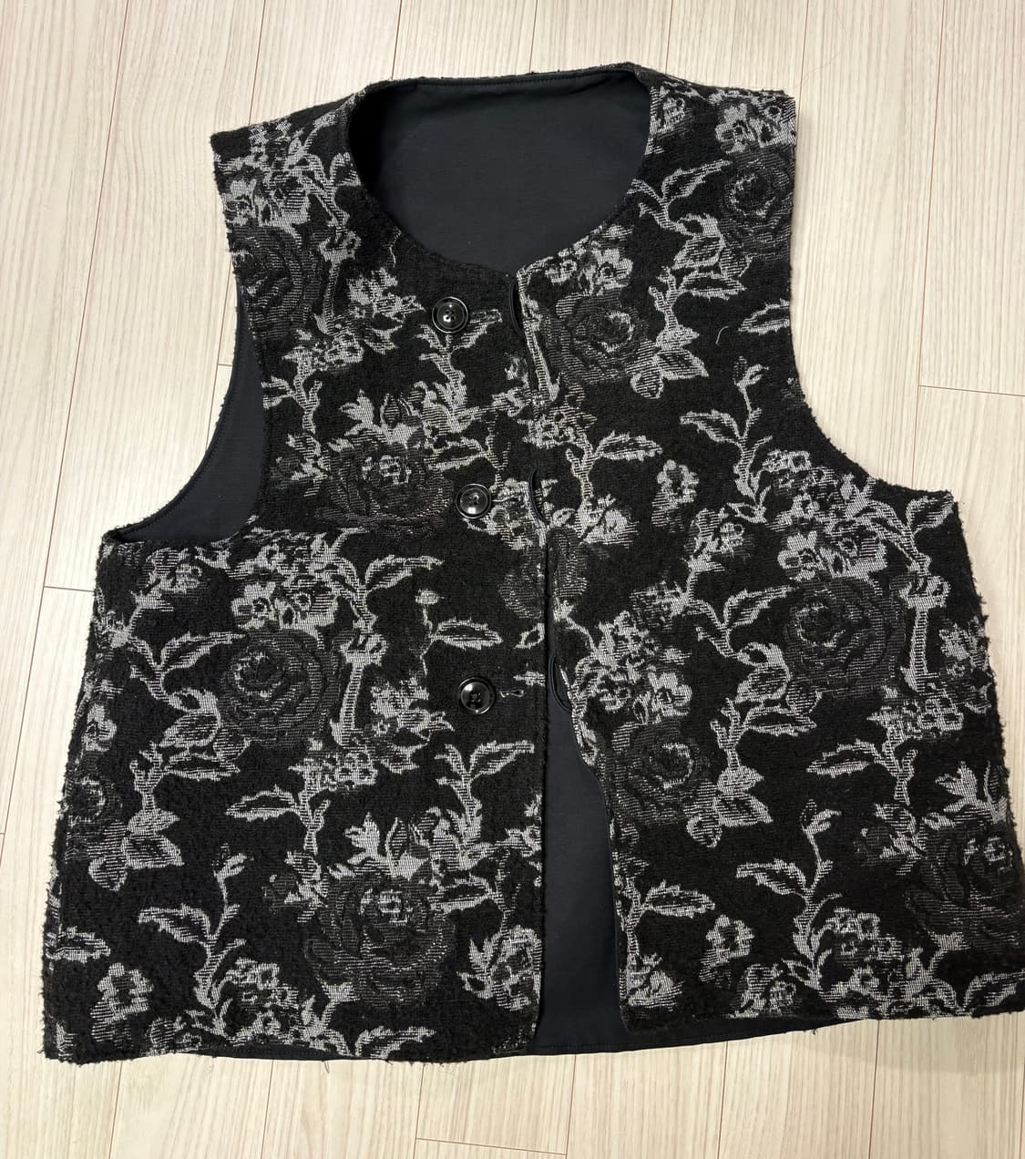 엔지니어드가먼츠 리버시블 베스트 자가드원단 상품이미지1