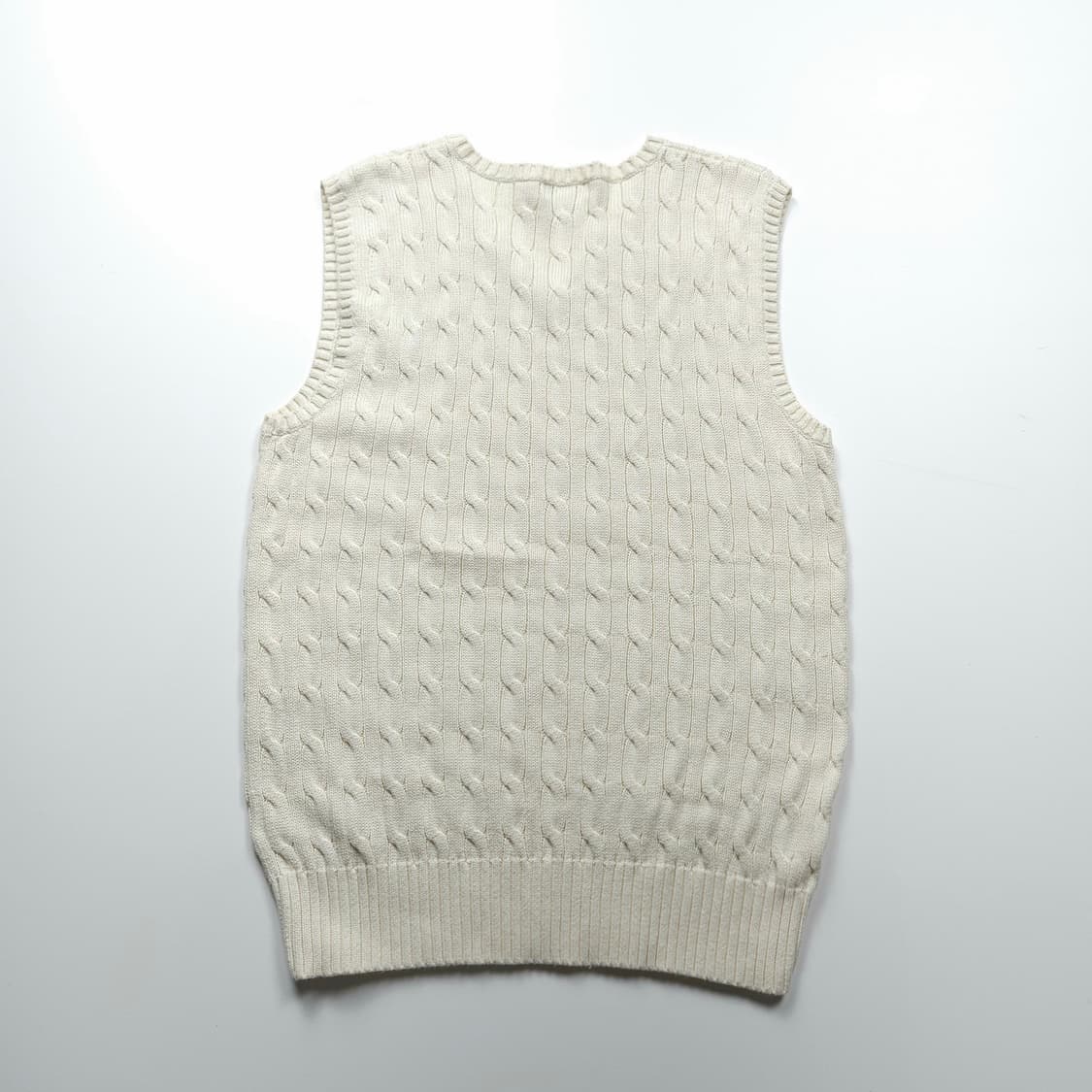 폴로 랄프로렌 신형 포니 케이블 니트 베스트 (M) 상품이미지2