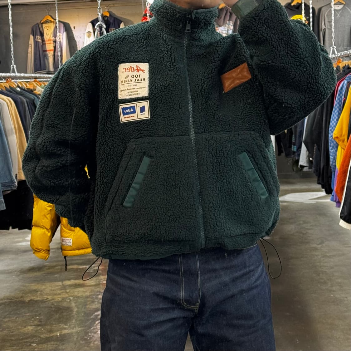 아더에러 리버시블 플리스 자켓 (2XL-3XL) 후리스 상품이미지3