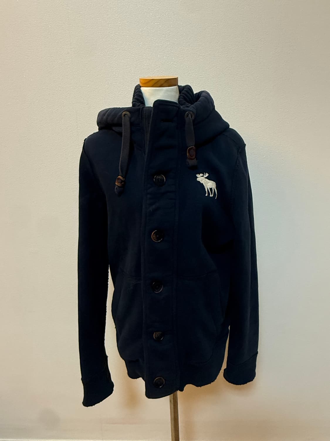 아베크롬비 무스로고 후드집업 상품이미지1