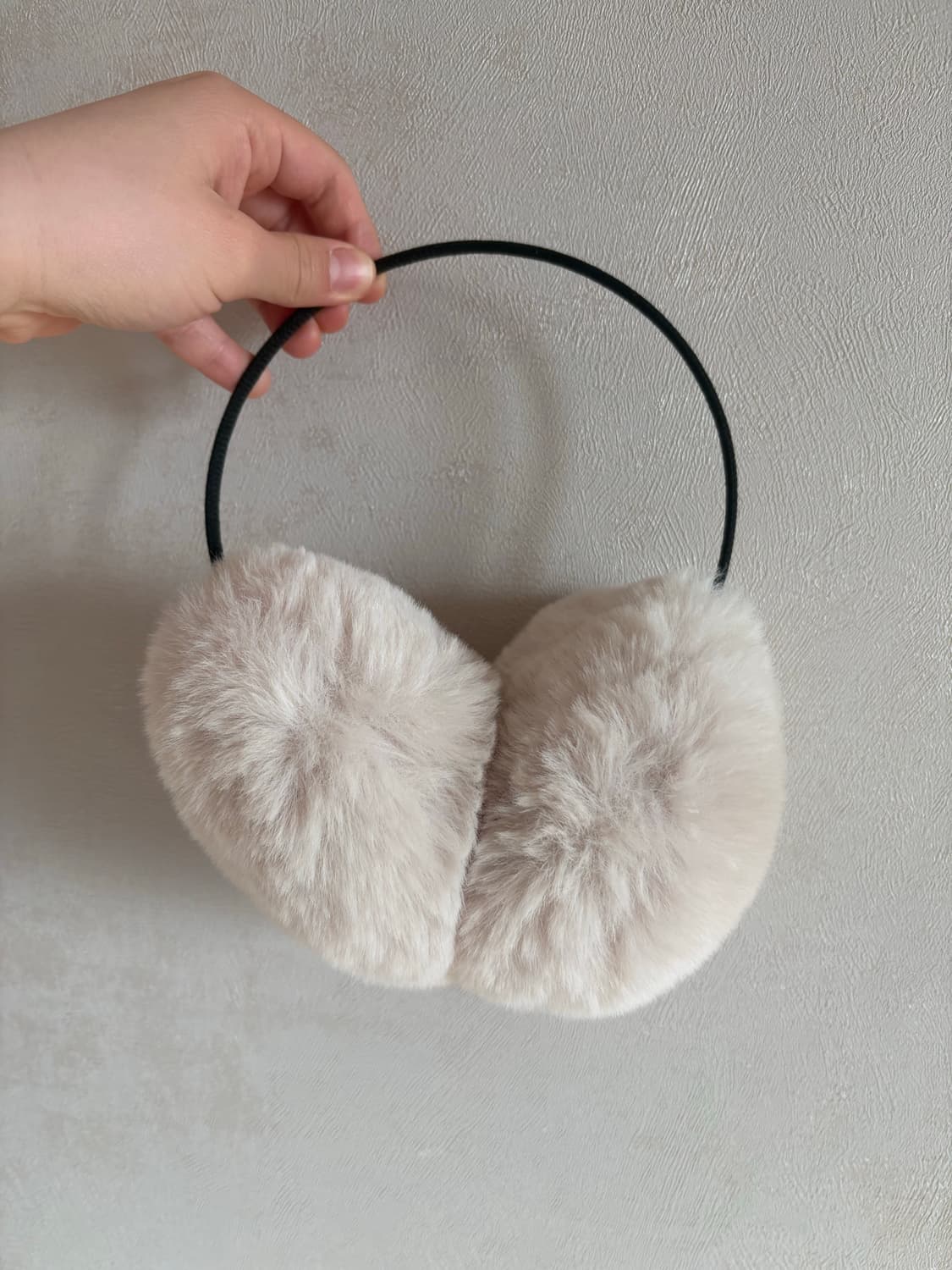 Milk fur earmuffs 상품이미지1