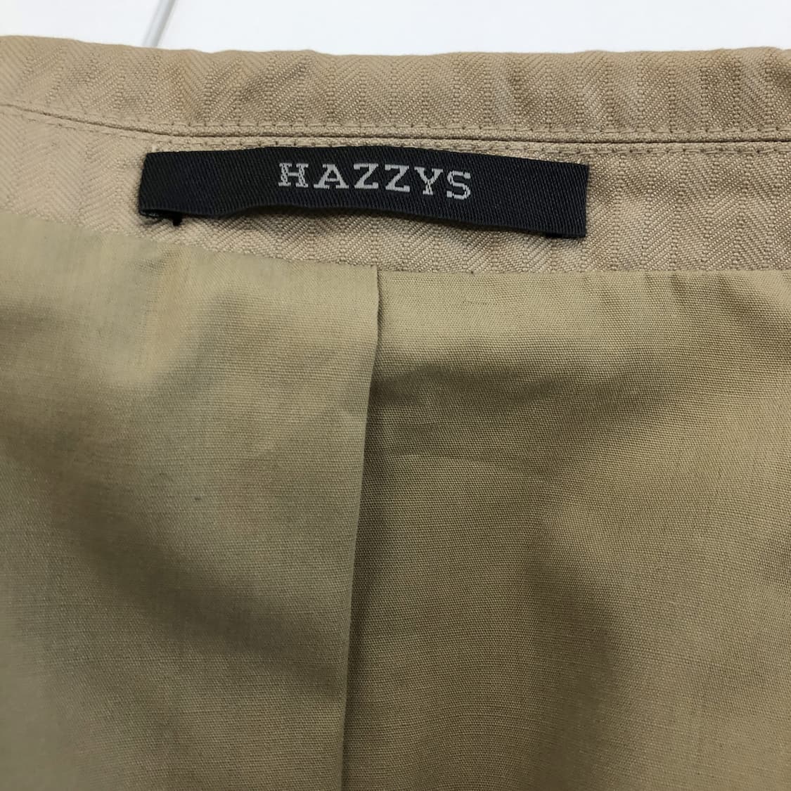 헤지스 클래식 코튼혼방자켓 110 사이즈 상품이미지5