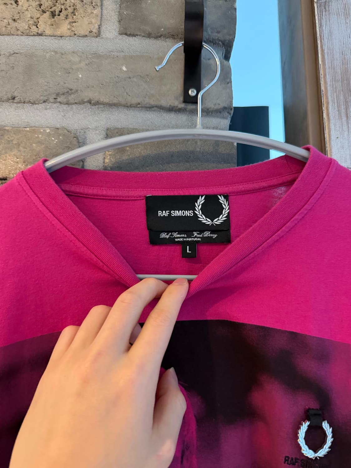 라프시몬스 프레드페리 반팔 상품이미지2