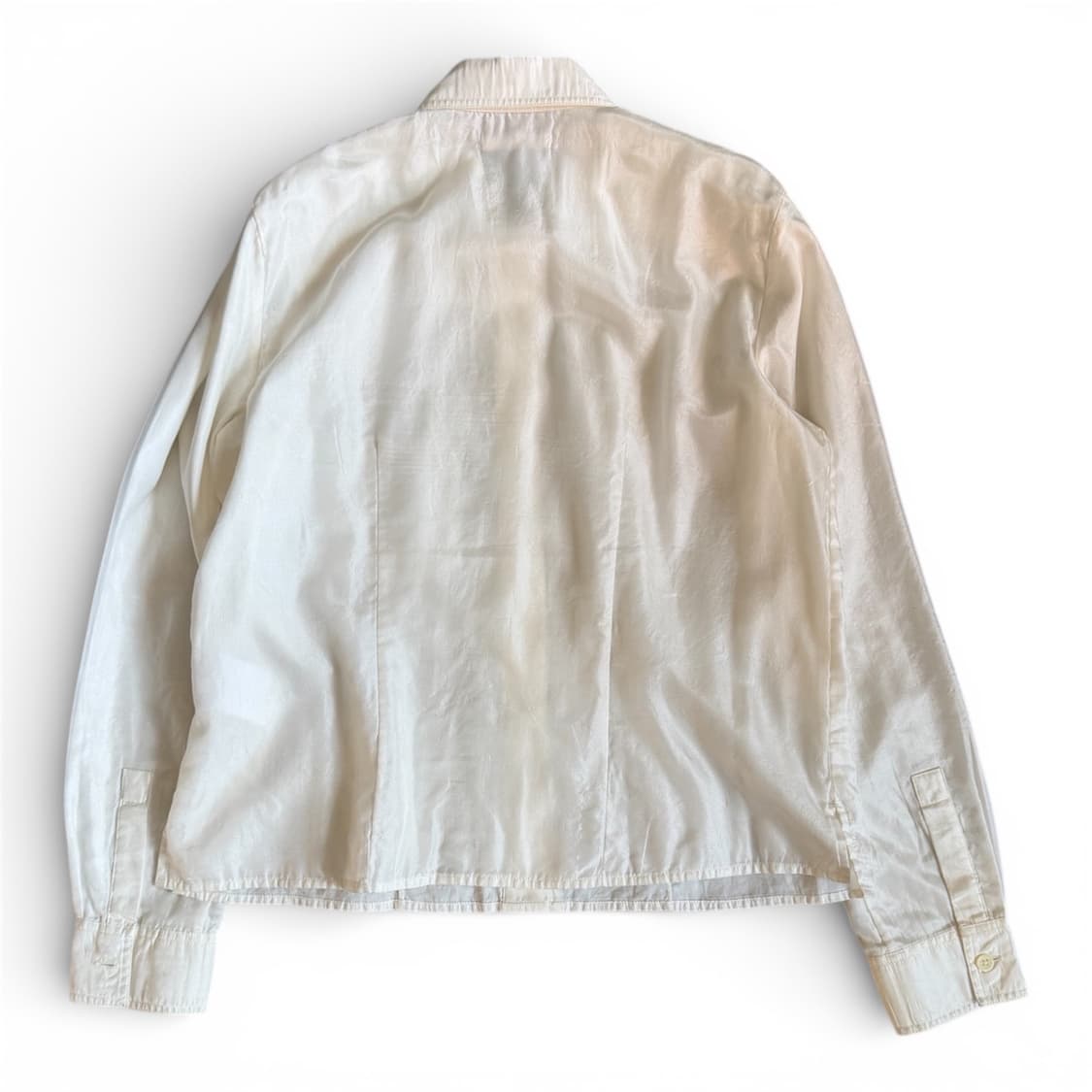 아워레가시 Our Legacy Silk White Shirt 상품이미지2