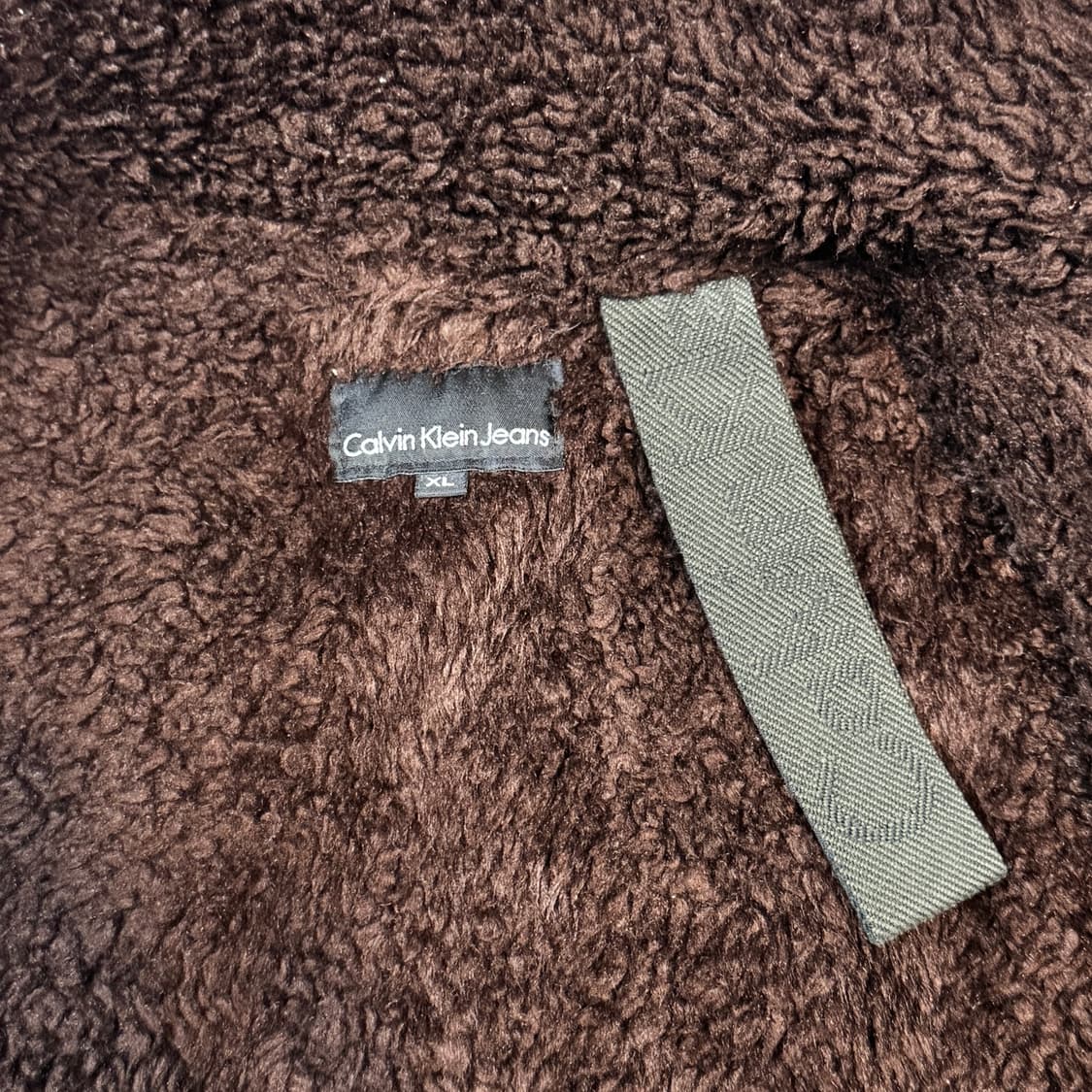 XL) 캘빈클라인 진스 브라운 코듀로이 자켓 상품이미지8