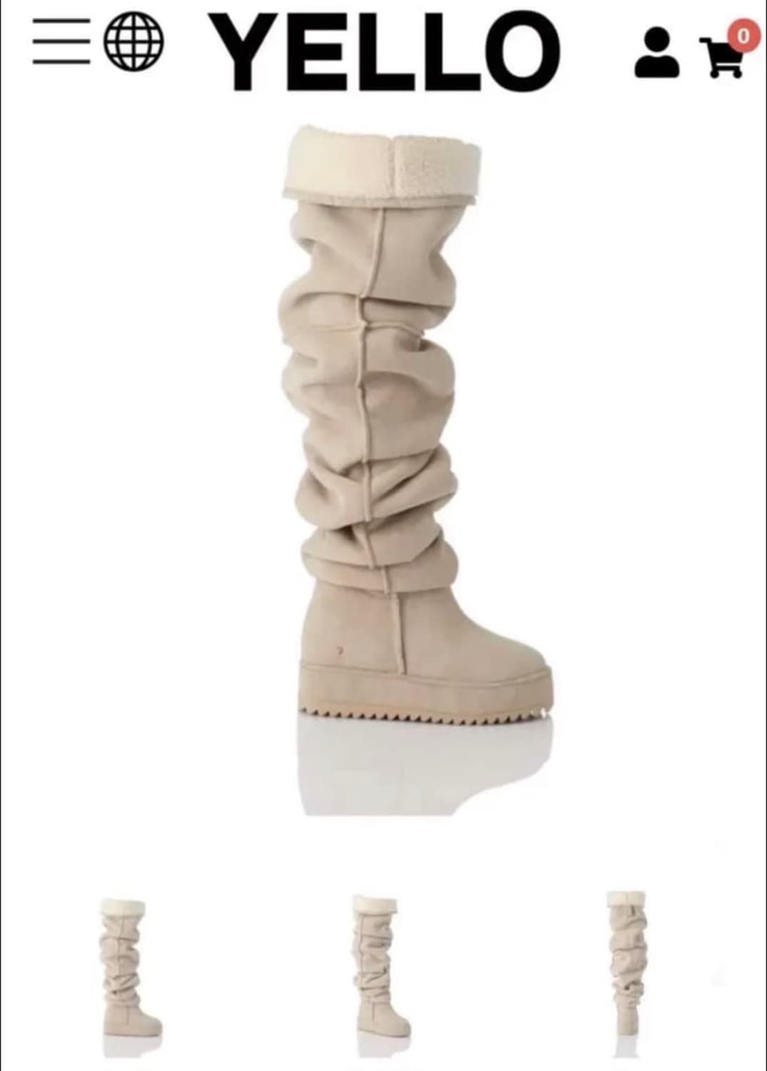 Yello 롱부츠 M 구해요 상품이미지2