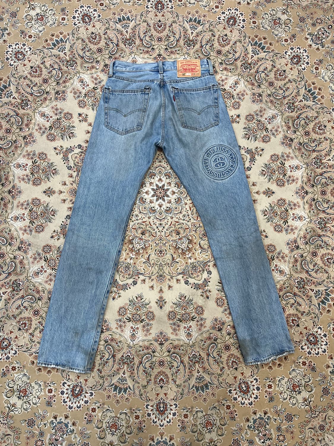 스투시 x 리바이스 501 데님팬츠 상품이미지2