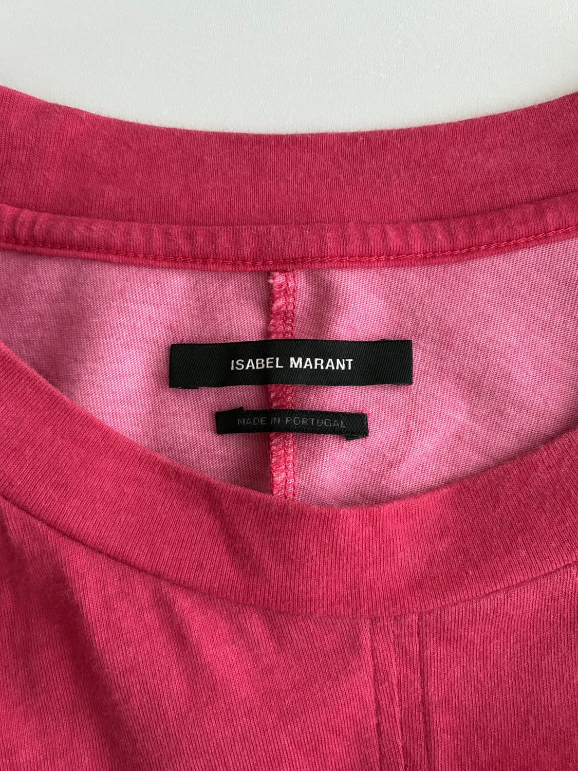 38) 이자벨마랑 드레이프 반팔 티셔츠 핑크 상품이미지5