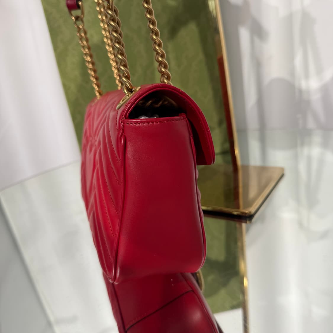 구찌 마몬트 마틀라세 미디움 숄더백 상품이미지6