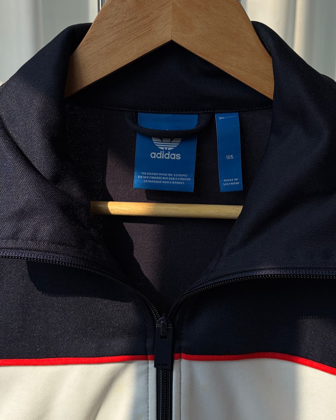 [XL]아디다스 트레포일 네이비 화이트 트랙탑 져지 상품이미지8