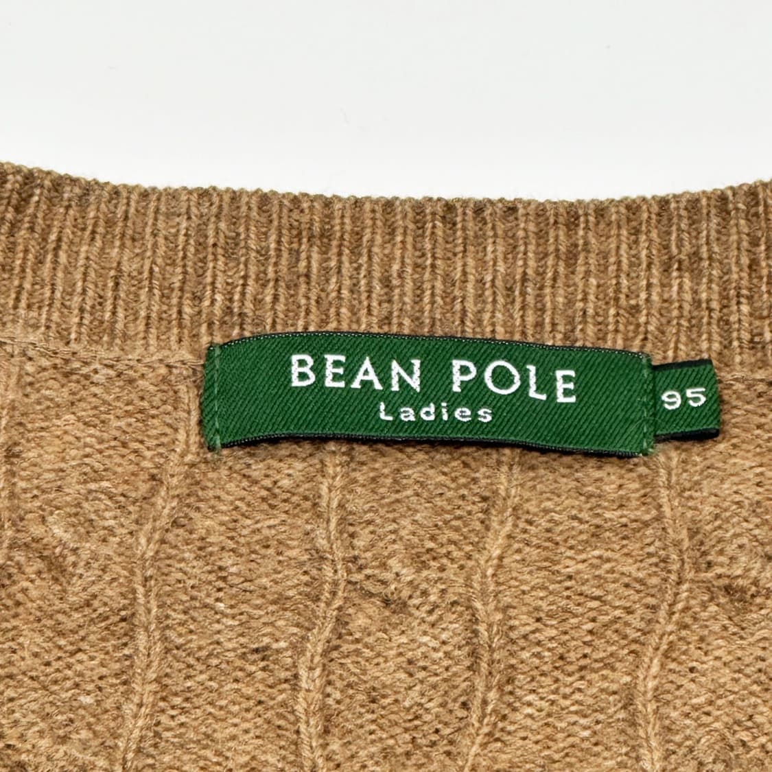 빈폴 레이디스 브라운 니트 가디건 (M 여성추천) 상품이미지5