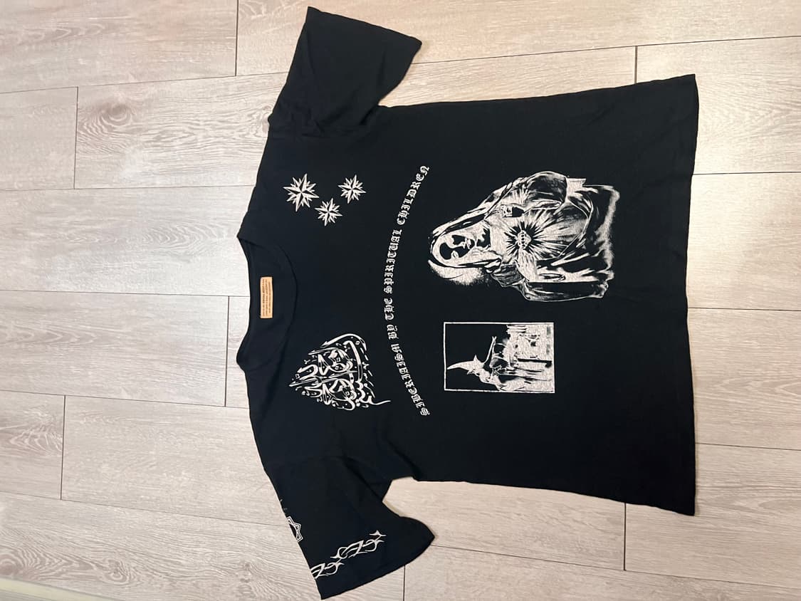 Spiritual Children T-Shirt (Black) 상품이미지5