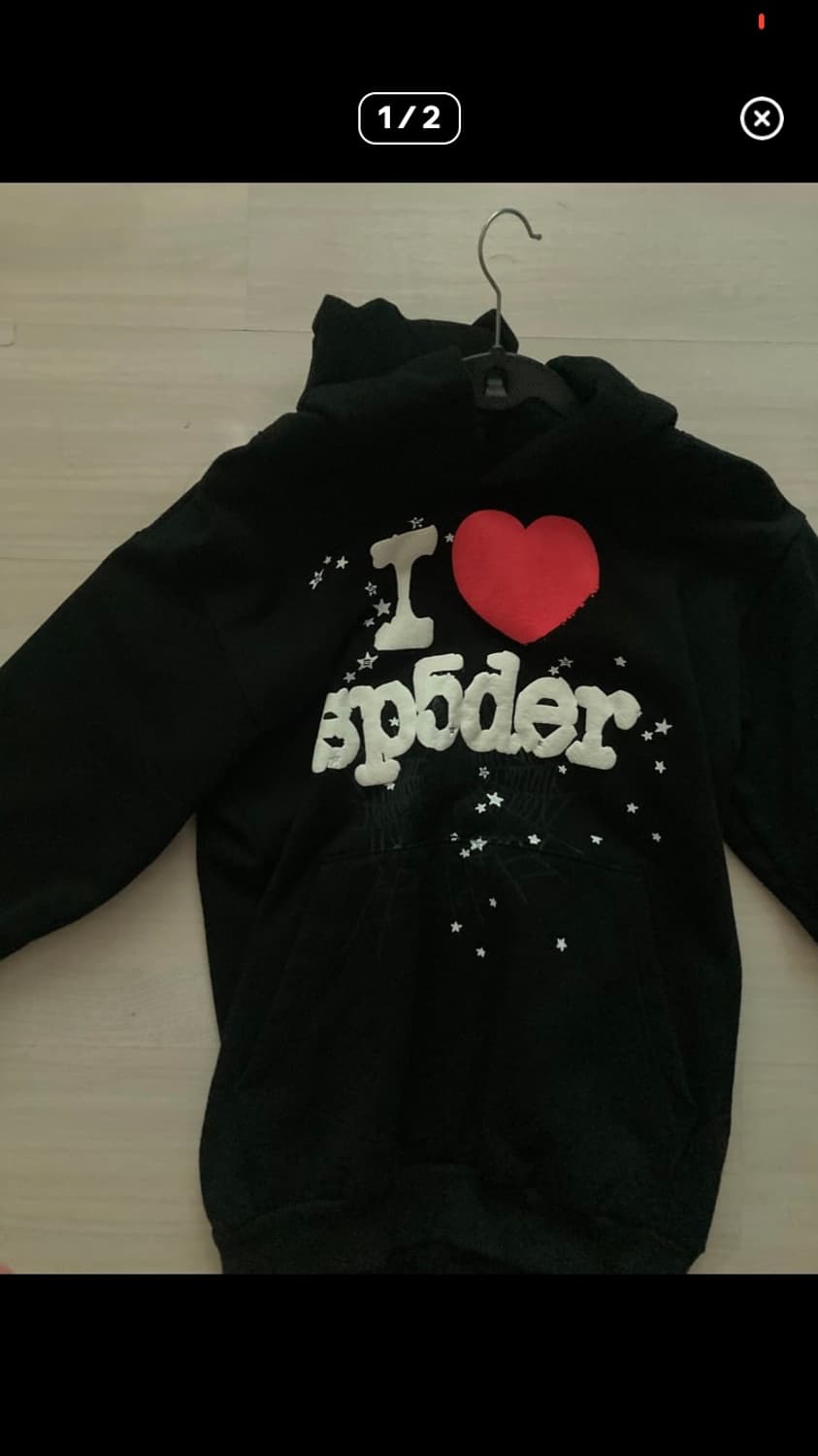 sp5der 후드티 s 상품이미지1