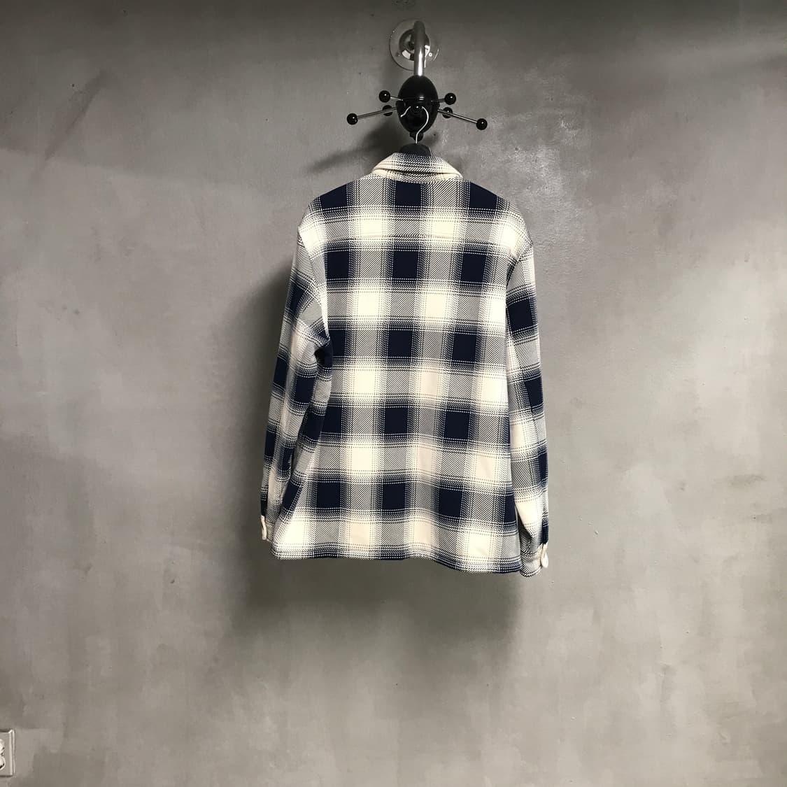 폴로 랄프로렌 체크 쉐르파 셔츠 L 상품이미지7