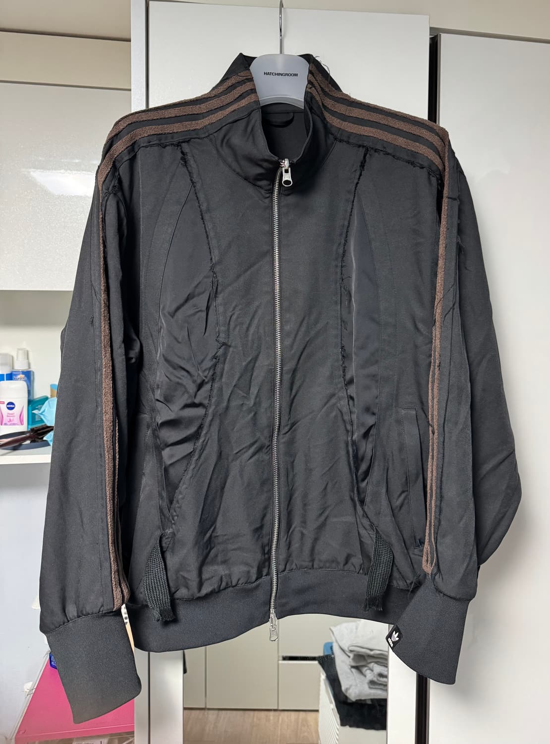 아디다스 송포더뮤트 트랙 자켓 블랙 kr m사이즈 상품이미지1