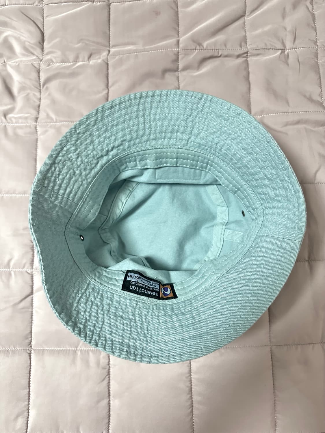 스무드무드 버킷햇 smooth sky label bucket hat  상품이미지5