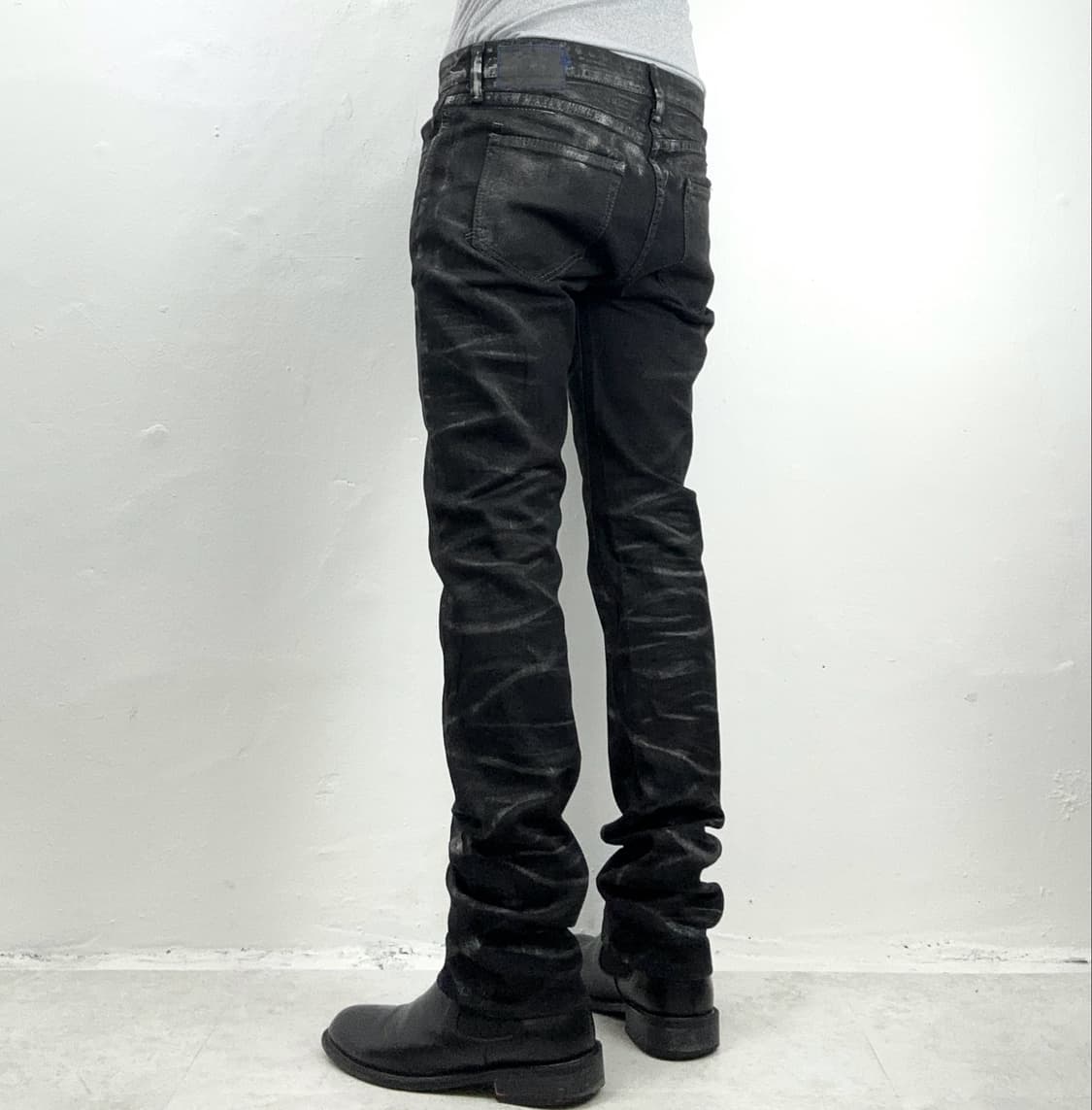 Civarize Metallic Coated Wrinkle Denim  상품이미지2