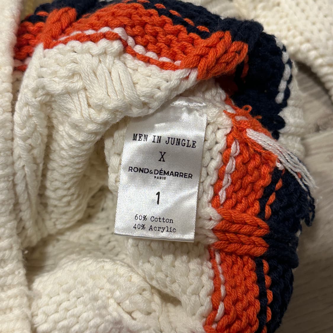 MEN IN JUNGLE 맨인정글 크리켓 니트 상품이미지6