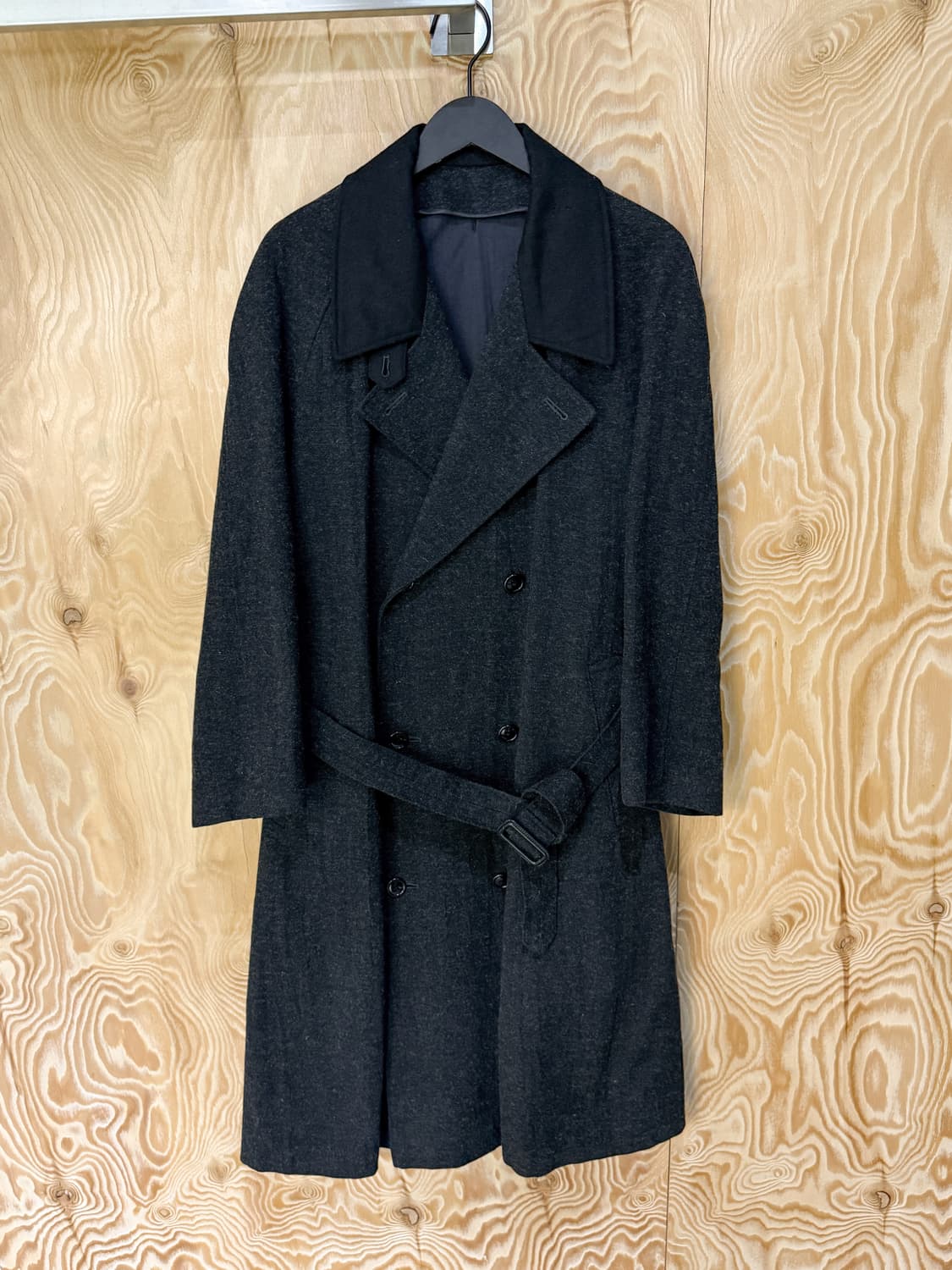 요지야마모토 80‘s 더블 브레스티드 코트 상품이미지2