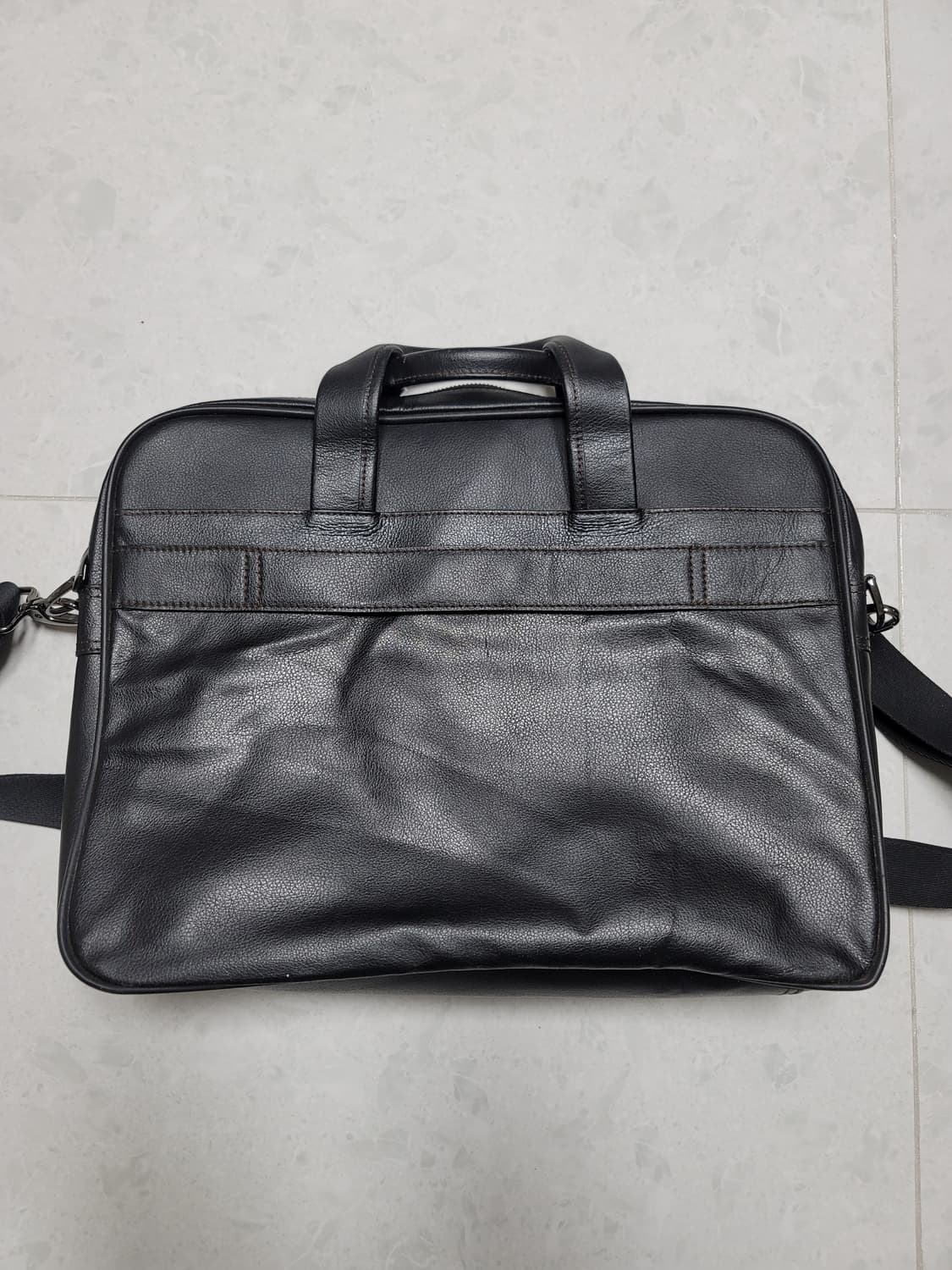 쌤소나이트 소가죽 서류가방 대형 상태극상
 상품이미지2