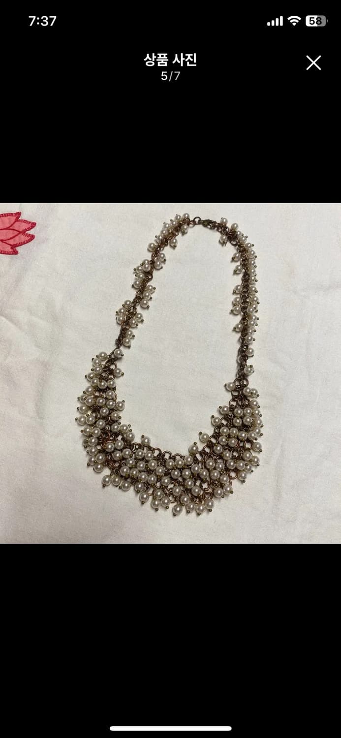 진주구슬 목걸이 상품이미지5
