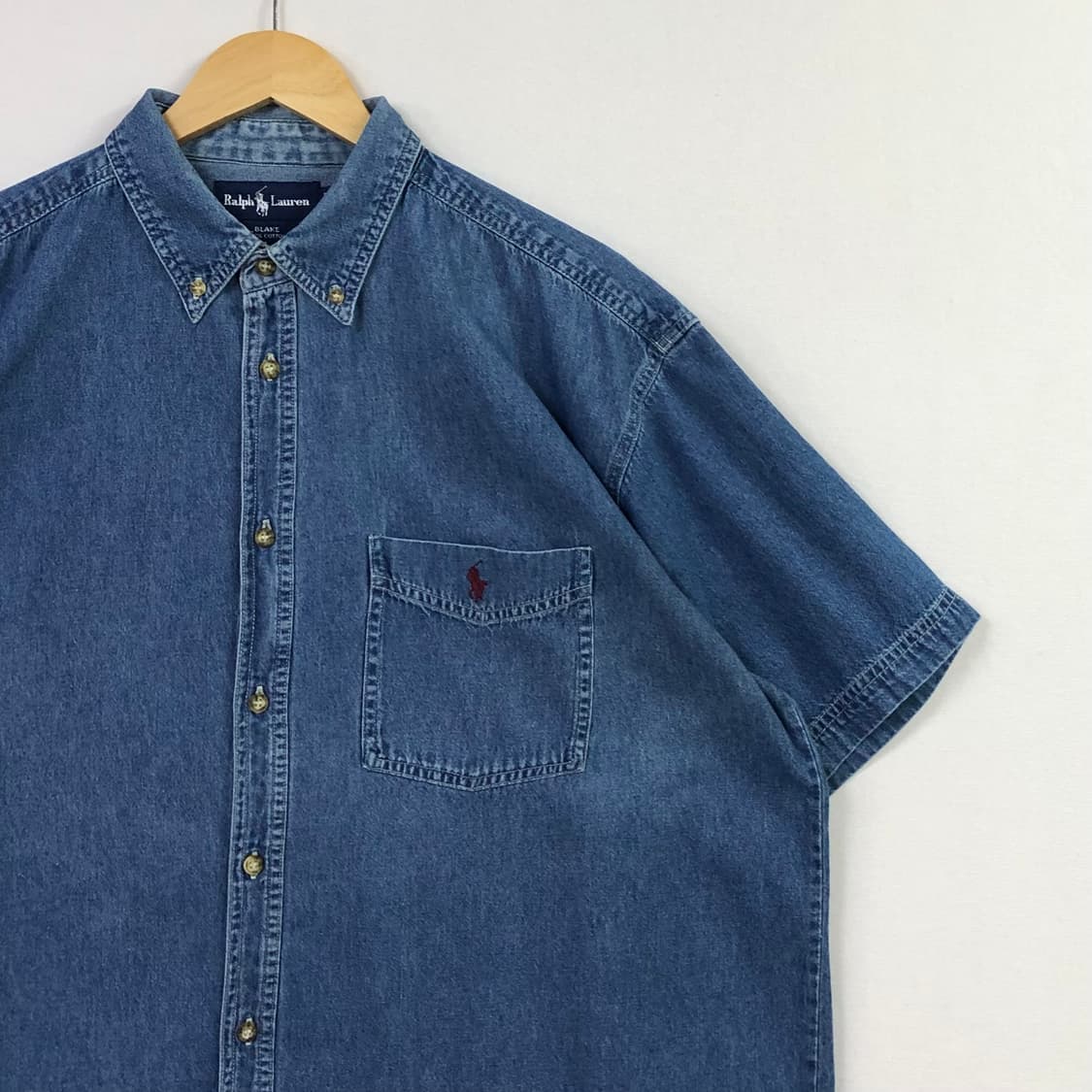 XL 폴로 데님 셔츠 상품이미지1