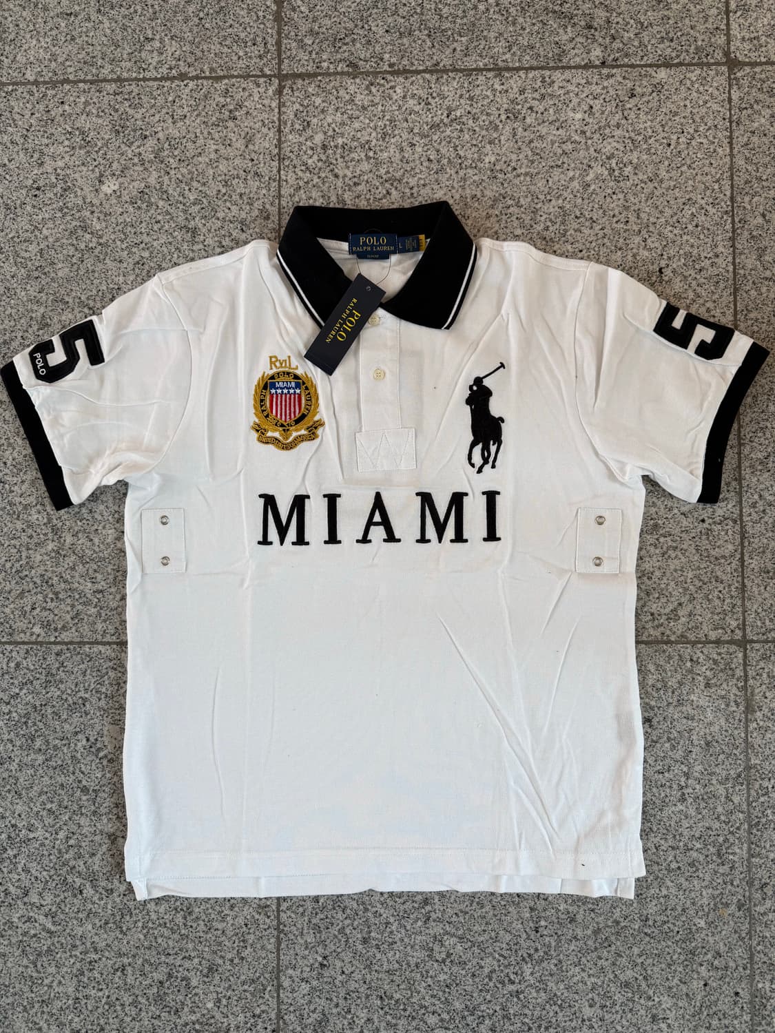 폴로 마이애미 치프키프 반팔 L새상품 상품이미지1