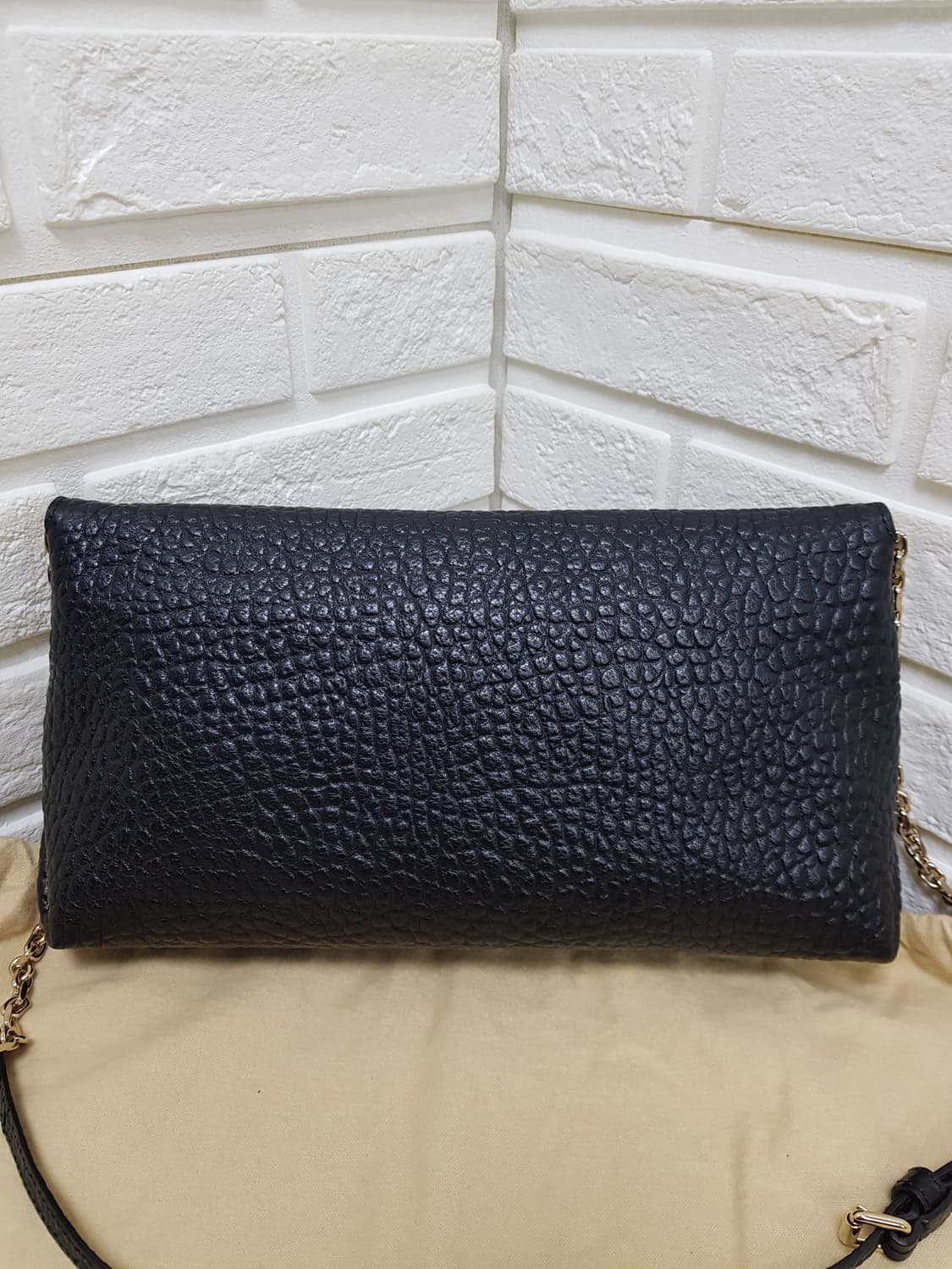 [정품] 버버리 블랙 체인 숄더백 상품이미지5