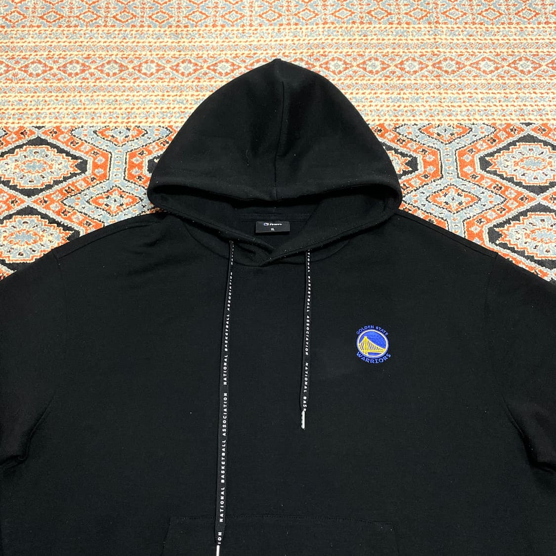 NBA 금문교 블랙 후드티셔츠 남성XL 상품이미지2