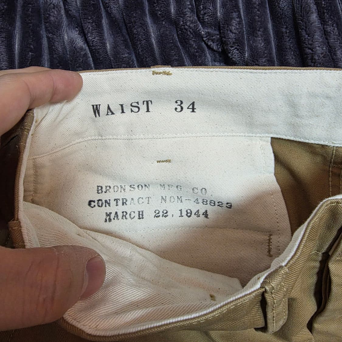 브론슨 USMC  오피서치노 카키 34 상품이미지4