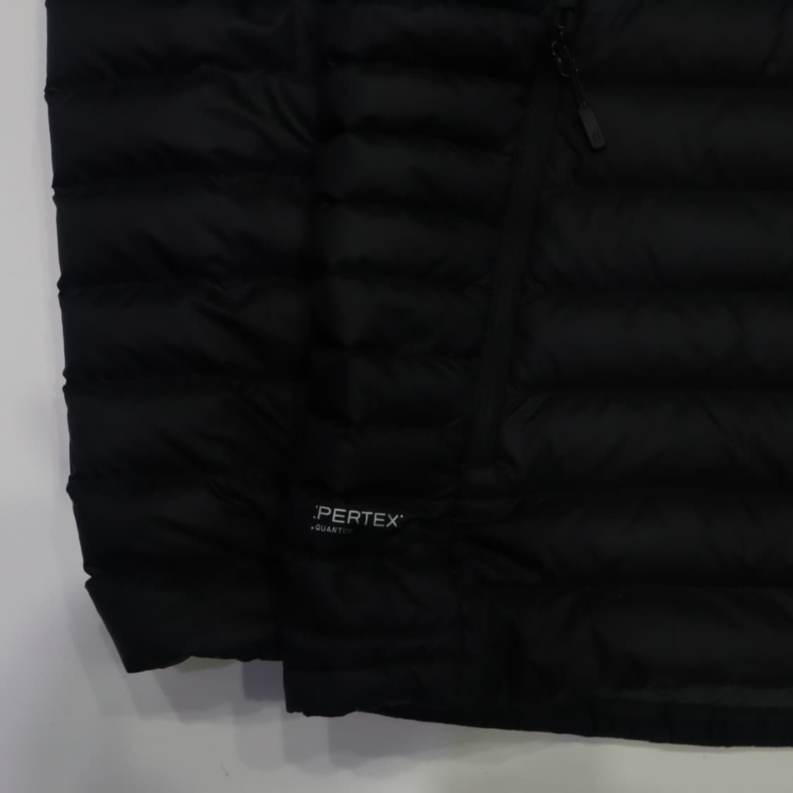 랩 마이크로라이트 알파인 후디 블랙 경량 패딩 상품이미지4