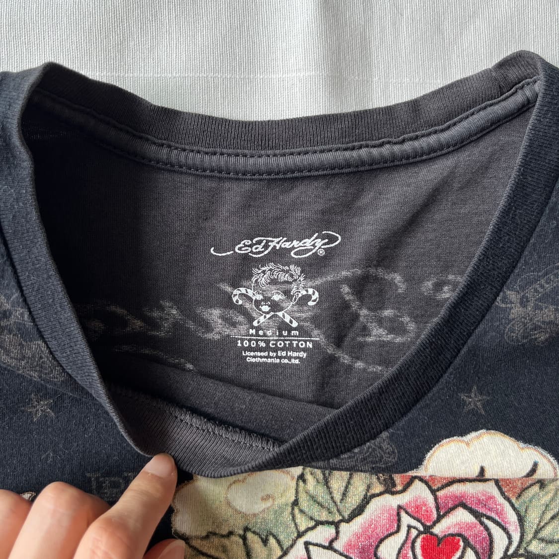  ED HARDY Flower Tatto T-shirt 상품이미지5