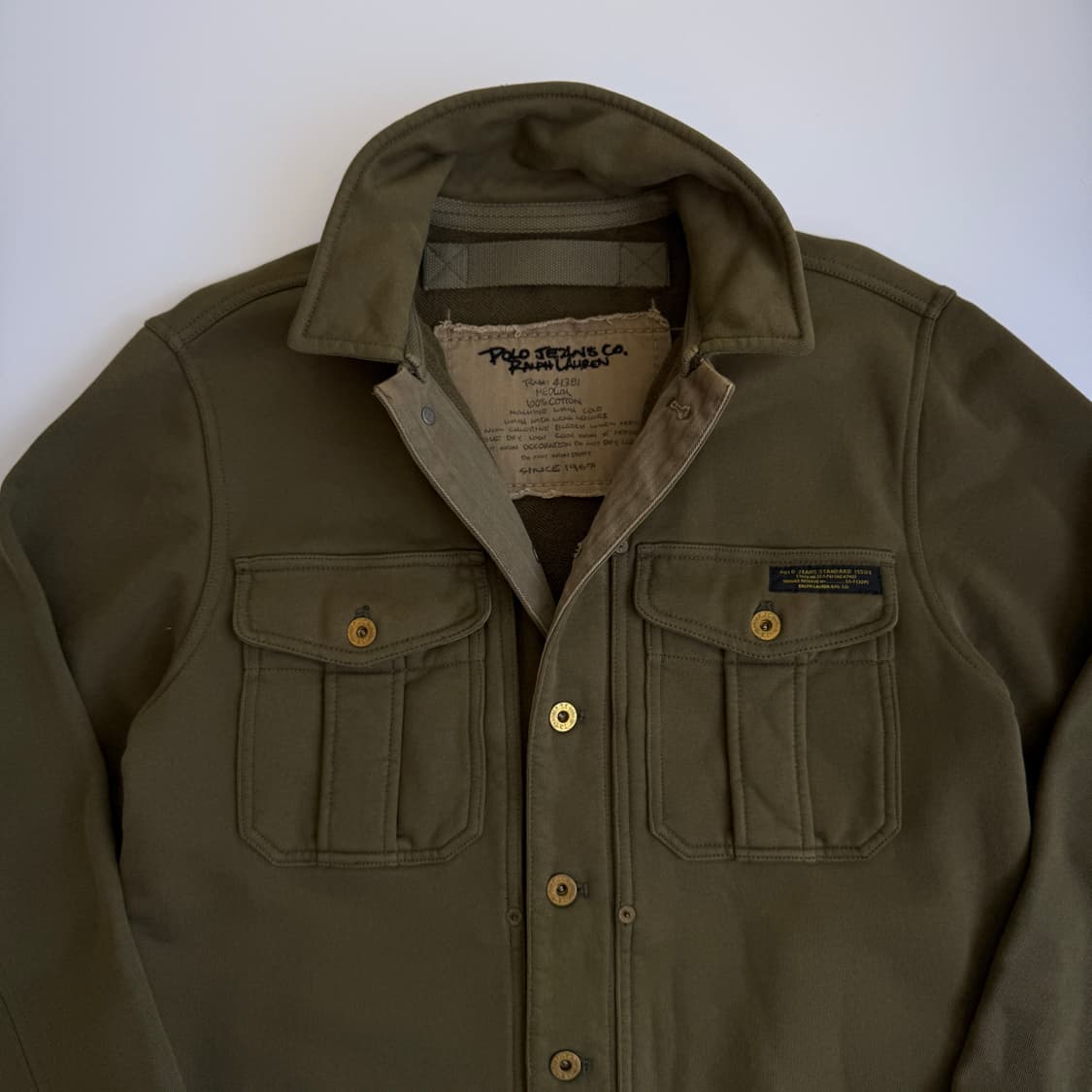 Polo Jeans 폴로 진스 컴퍼니 코튼 유틸리티 트러커 자켓 상품이미지4