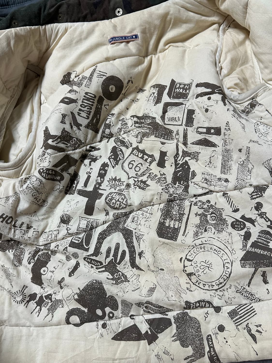 카모 jungle cat🖤 패딩  상품이미지2