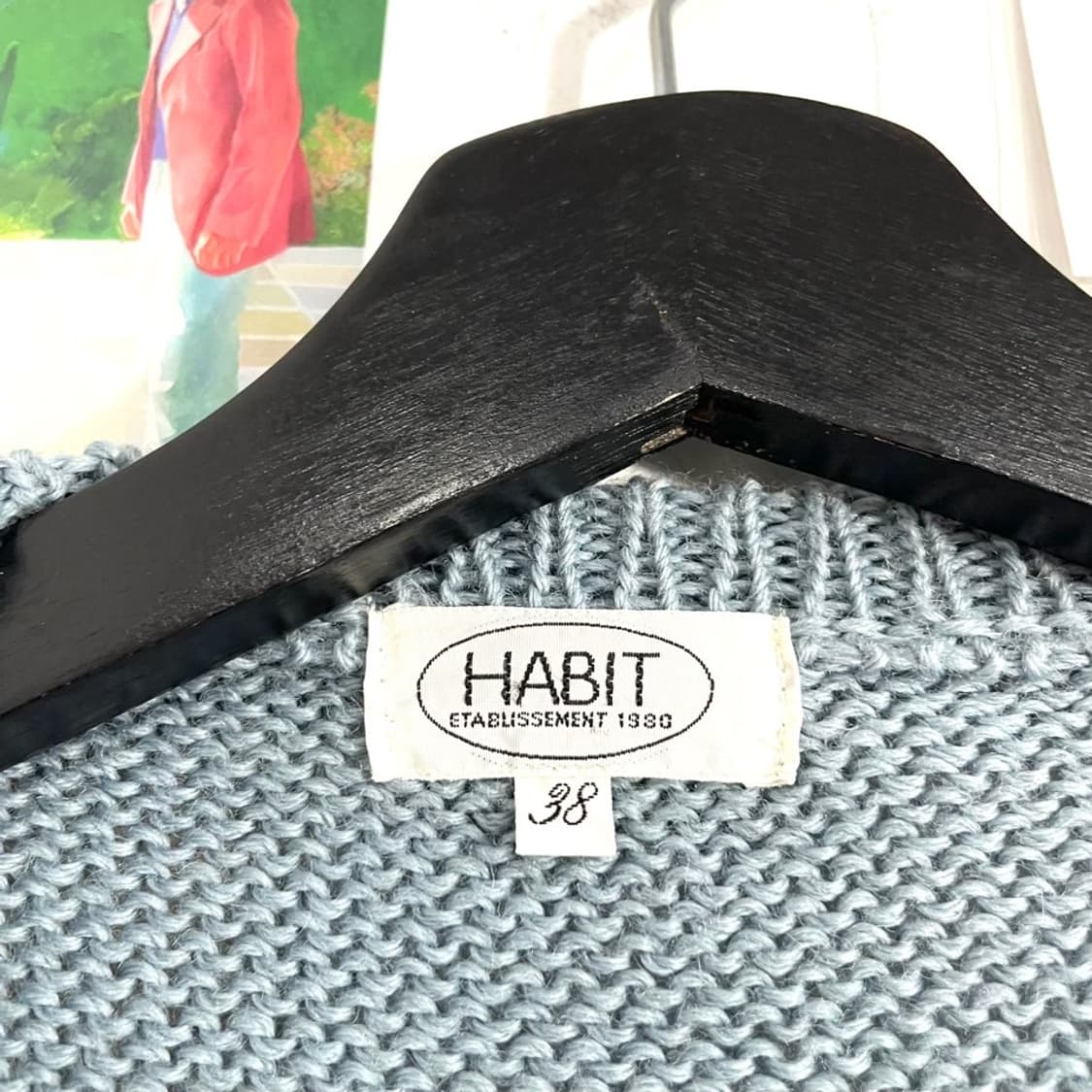 라운드 컬러믹스 니트  상품이미지6