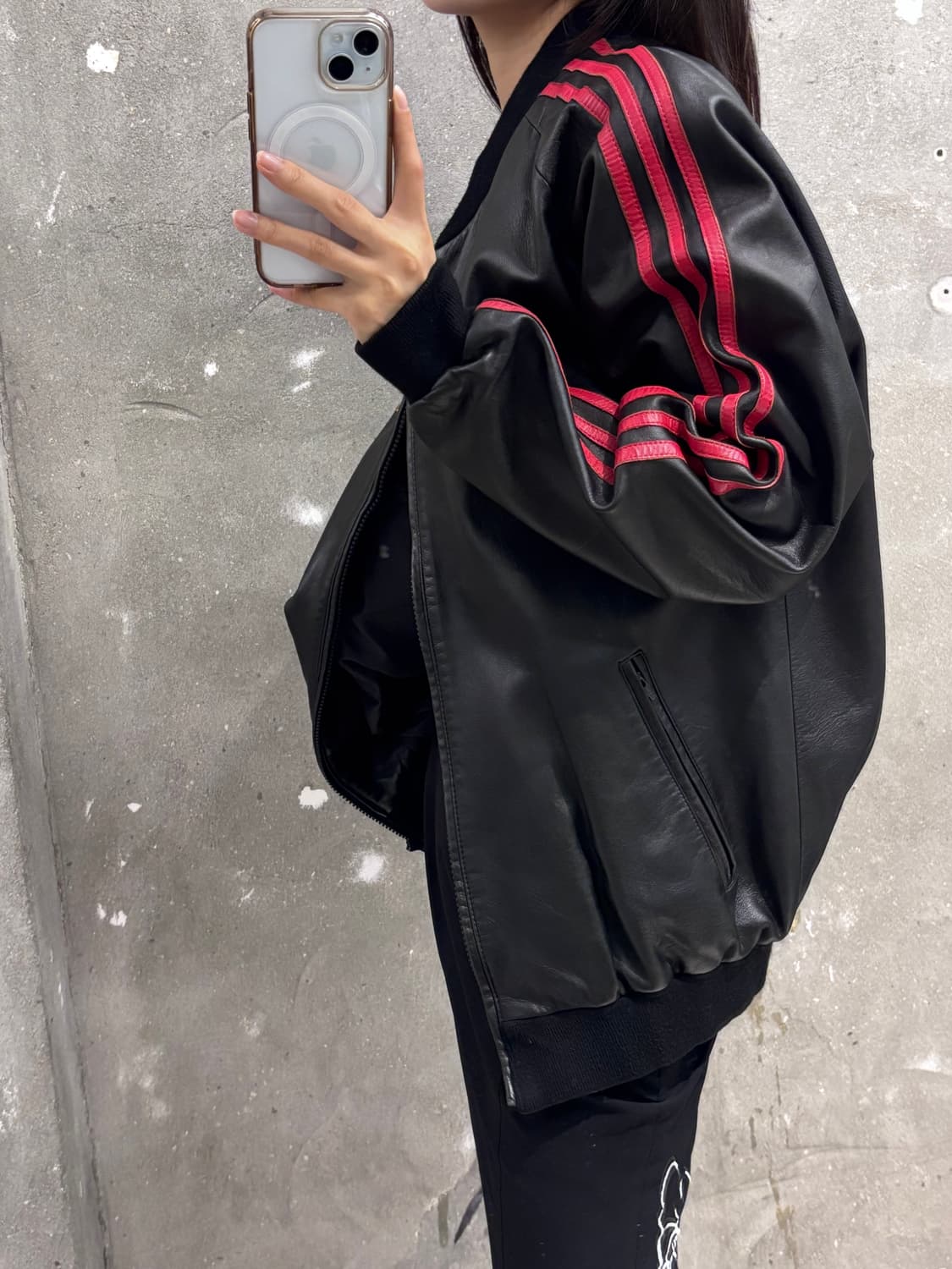 Adidas 아디다스 오리지널 2003‘s 파이어버드 레더 자켓 상품이미지3