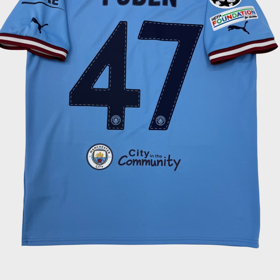 22-23 맨체스터 시티 홈 No.47 필 포든 상품이미지8