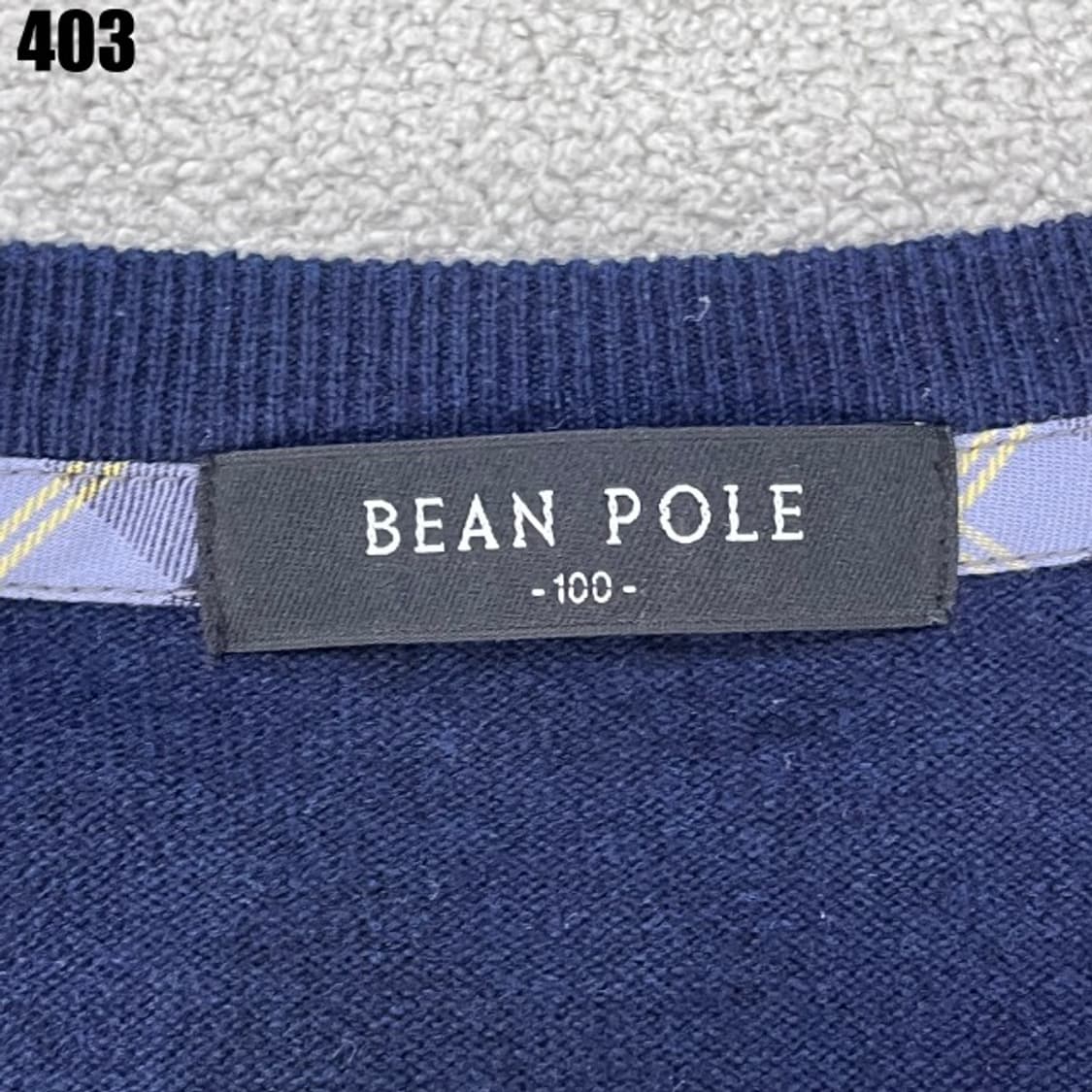 빈폴 네이비 니트 상품이미지2