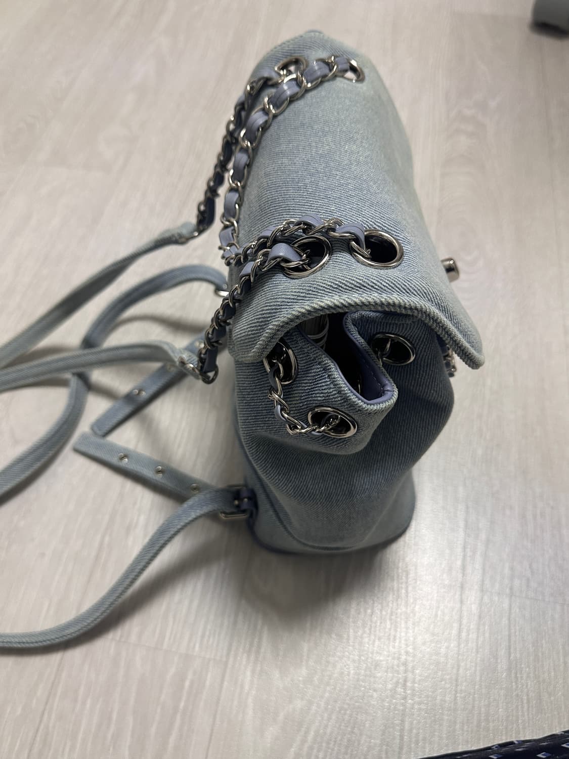 레이드백 어커브 데님백 상품이미지9