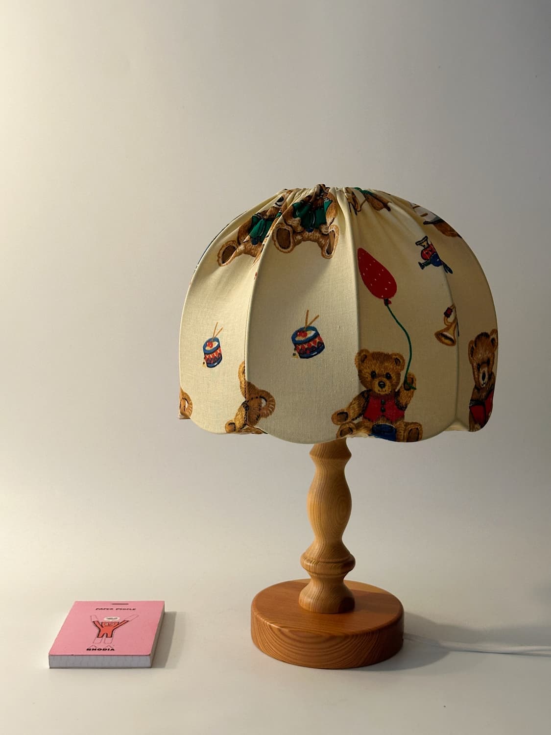 90’s 독일 ARO 빈티지 패브릭 테이블 조명 램프 레트로 앤틱 미드센 상품이미지3