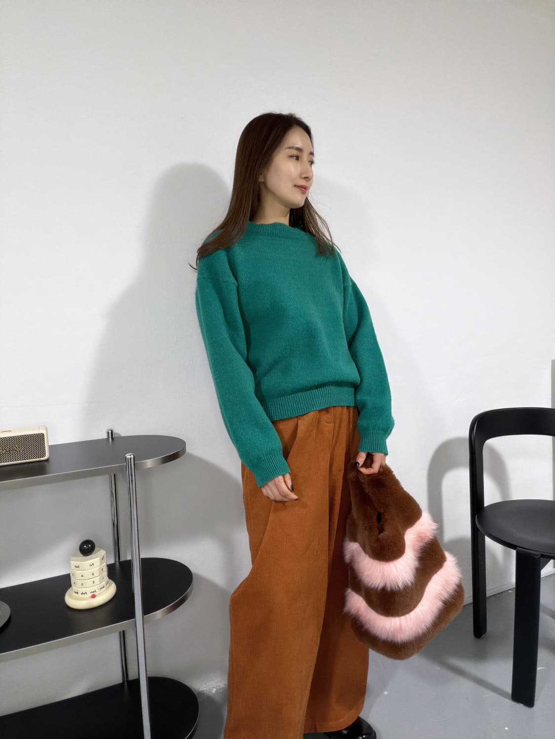 [M] HARRISON 쉐틀랜드 울 니트 스웨터 상품이미지4