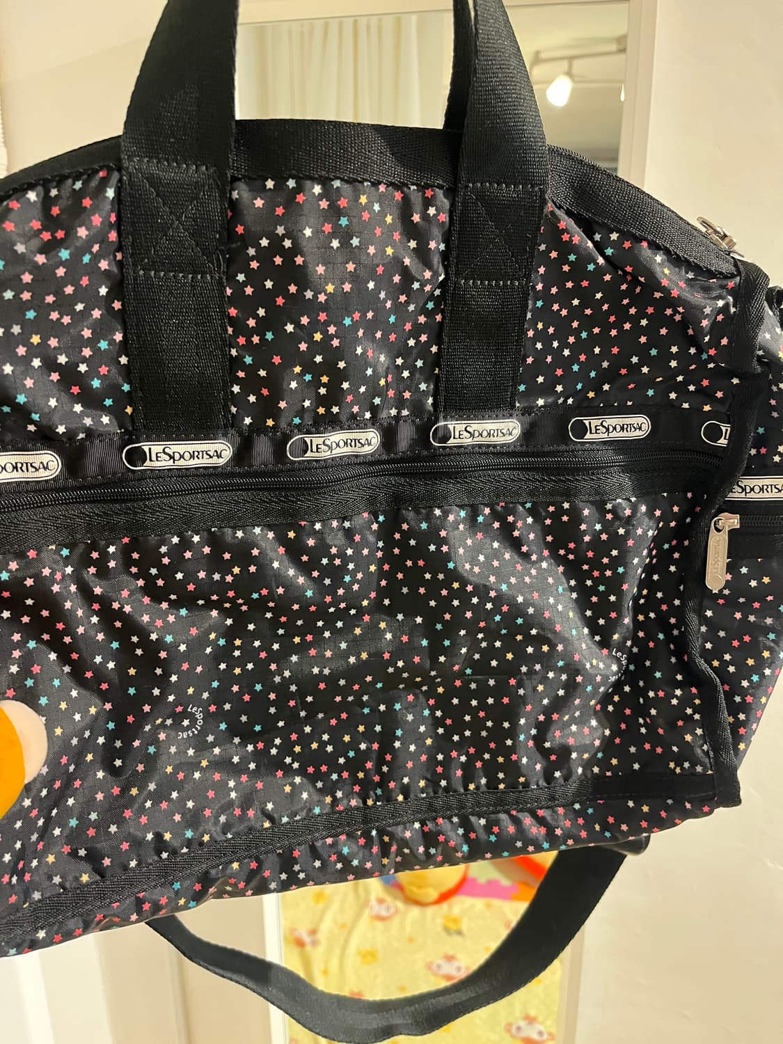 알rock 달rock 별무늬 핸드백 ⭐️ 상품이미지10