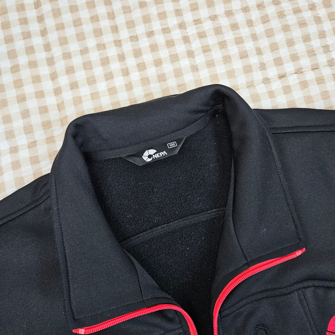 네파 기모 간절기 집업자켓 남자100~105 상품이미지2