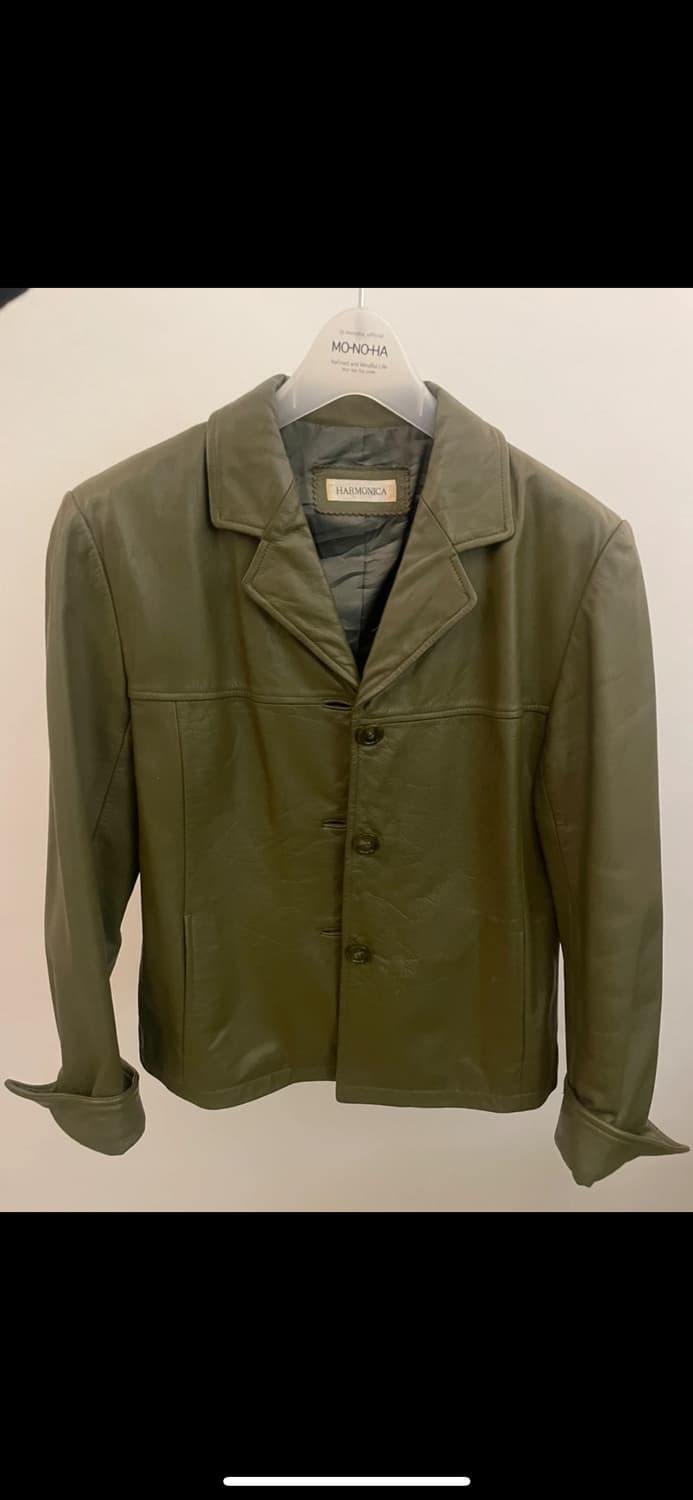 올리브 리얼레더자켓 소가죽  상품이미지1