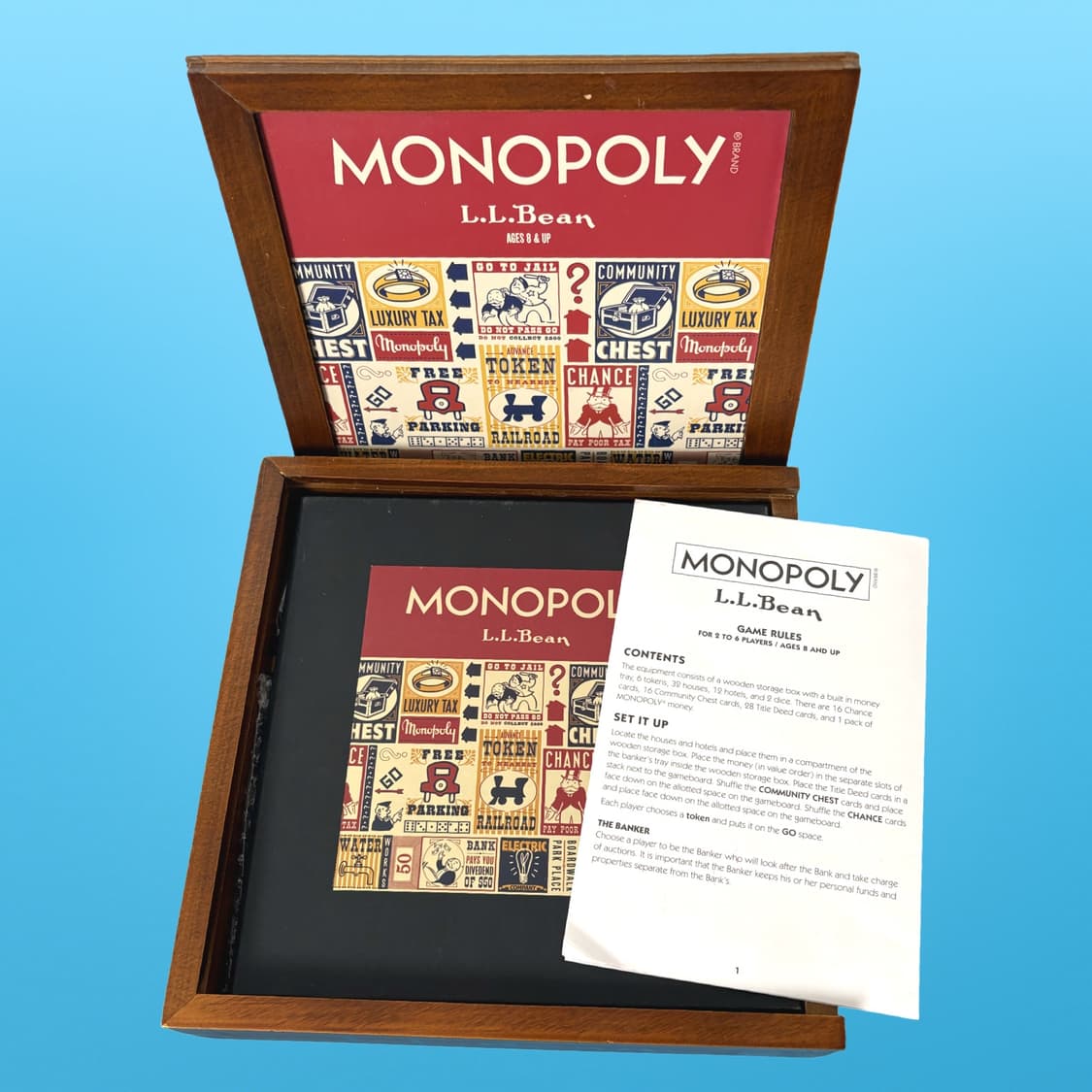 LL Bean 모노폴리 보드게임 상품이미지4