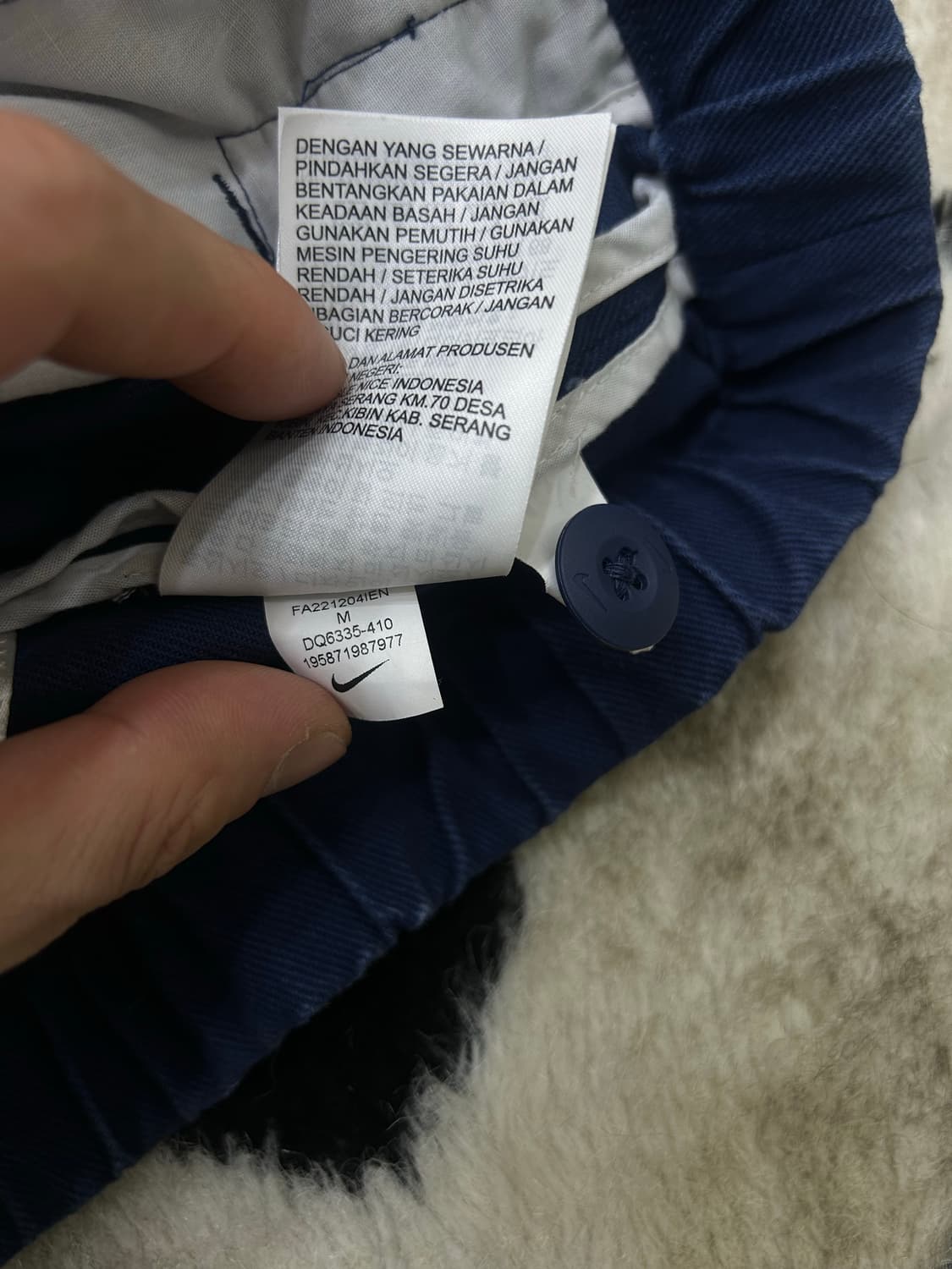 [M]나이키SB 스우시로고 코튼 블루종/네이비 상품이미지8