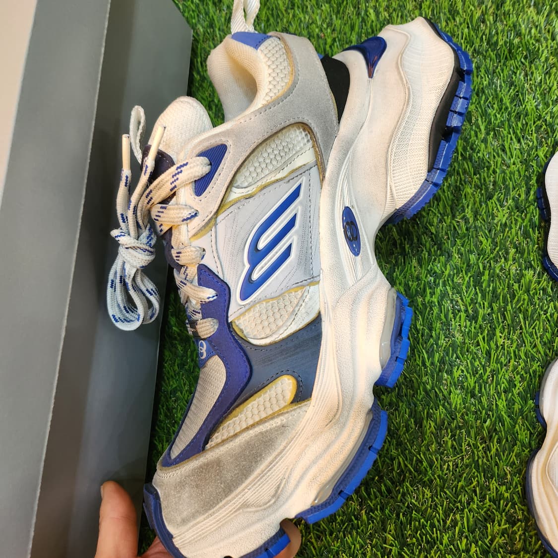 발렌시아가 카고 블루 스니커즈 40 새상품  상품이미지10