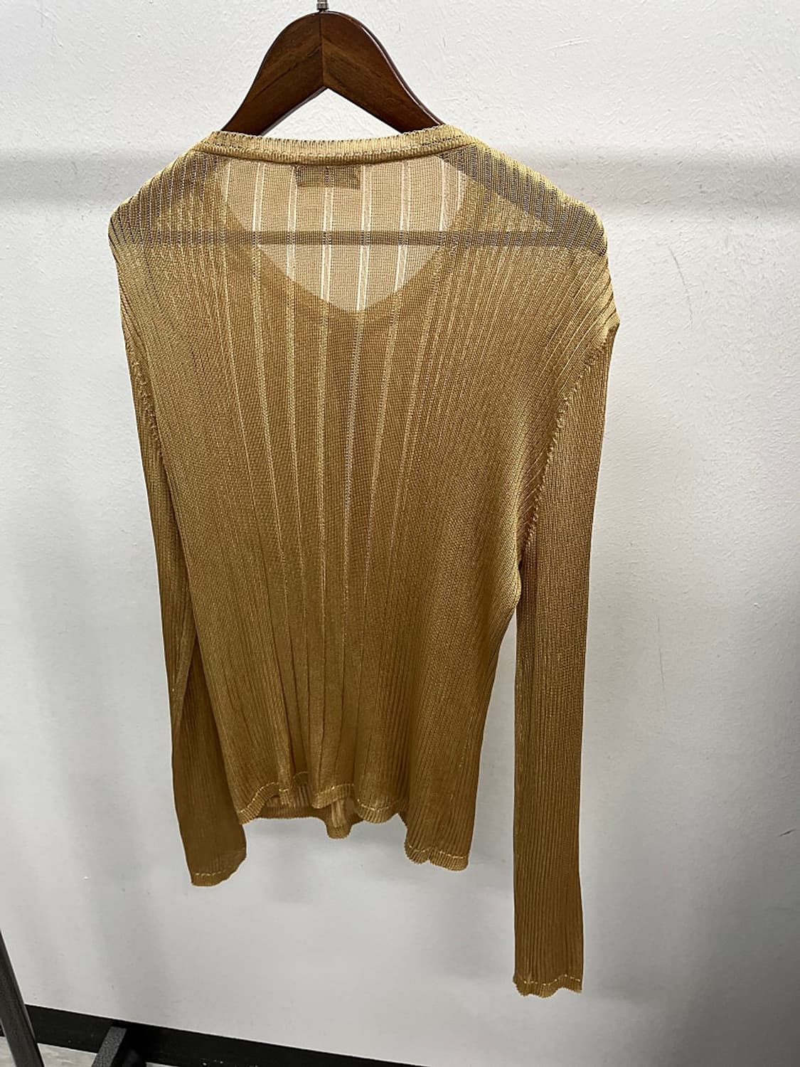 여) 로에베 골지 비스코스 가디건  상품이미지7