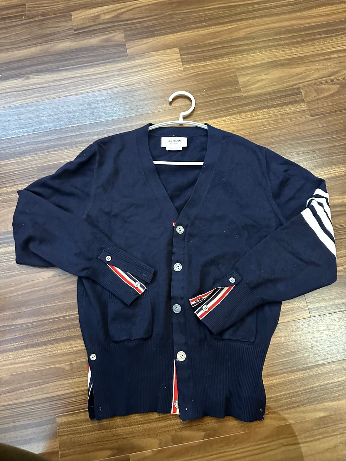 톰브라운 네이비 가디건 2사이즈 상품이미지2